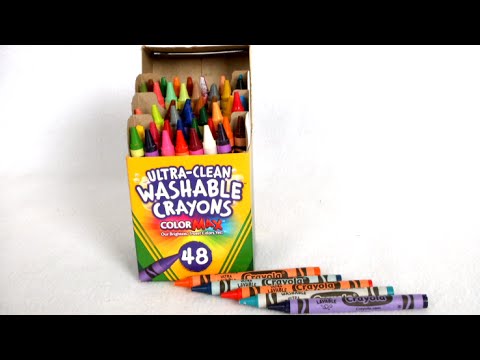 Ultra-Clean Washable Crayons 48 Pack from Crayola 