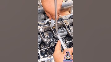 Engine Noise Problem? Fix it with Correct Tappet Settings#mechanic #engine #how #enginenoise #shorts