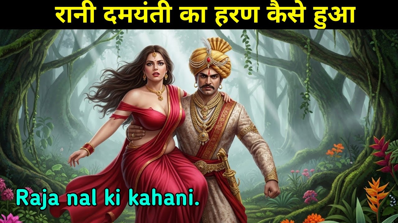रानी दमयंती का अपहरण किसने किया? Raja nal ki kahani.