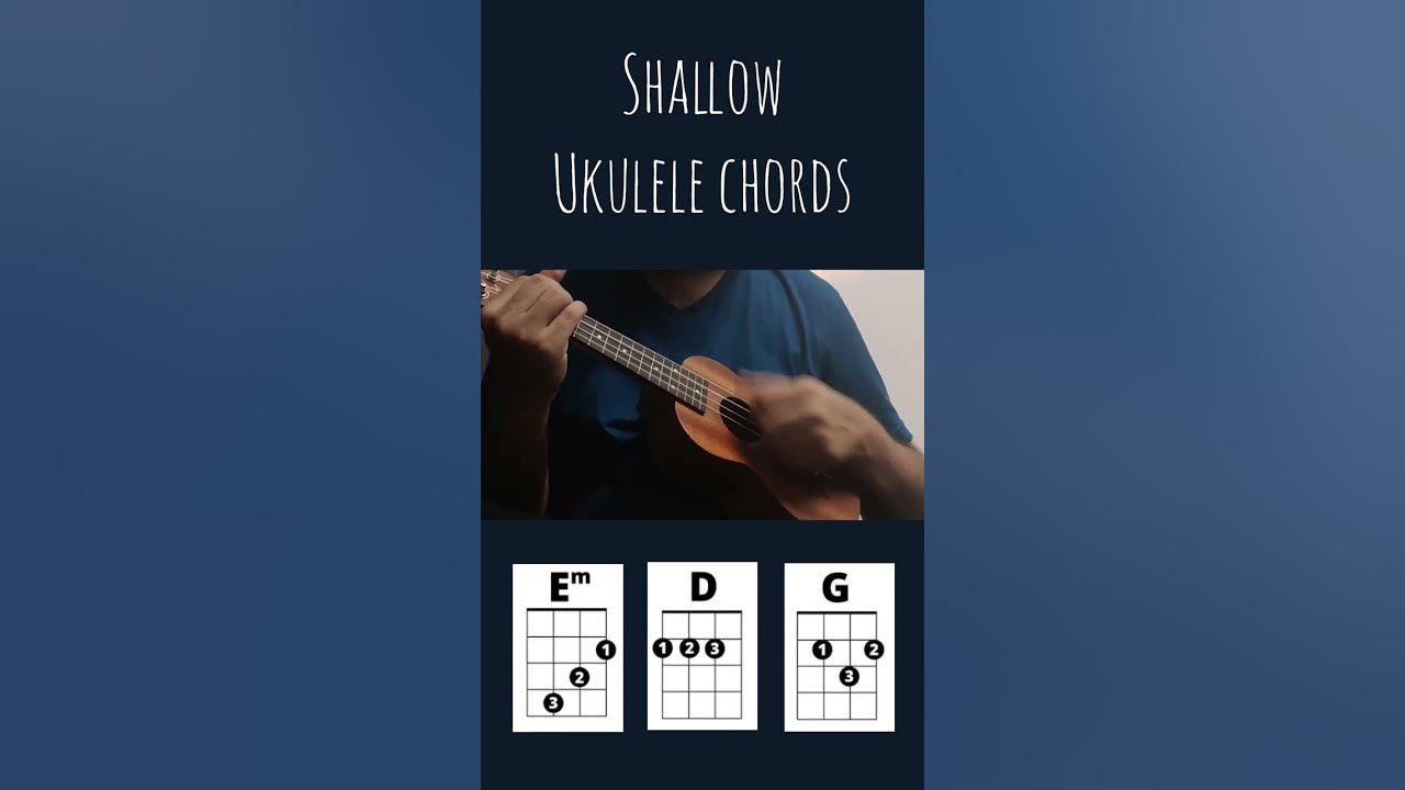 Shallow Ukulele Chords 🤍 YouTube