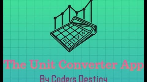 Unit Converter App 2.0