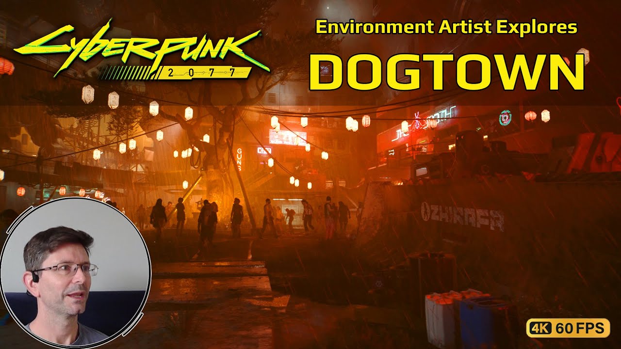 Cyberpunk 2077: Cyber-Noir in Dogtown! - Game Dev Ambient Exploration - (4K Ultra Path Tracing)