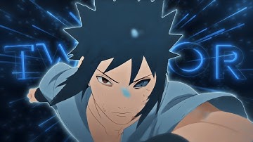 Sasuke Uchiha Twixtor 4K + CC I Clips For Edits I Naruto