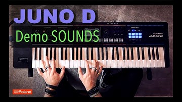 Roland | JUNO D | DEMO Sounds (No Talking)