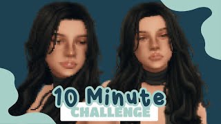 Can I Create a Sim in 10 Minutes? // The Sims 4 10 Minute Create a Sim Challenge