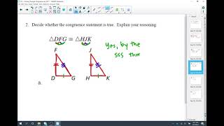 Celebrity 12 5 Example 2 Determine if the Triangles are Congruent Net Worth