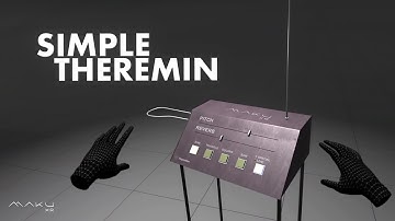 VR Theremin (Simple Theremin)