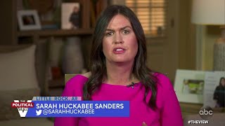 Sarah huckabee sanders discusses her book, "speaking for myself,"
where she describes the challenges she’s faced as a public figure:
“i’m fine with people di...
