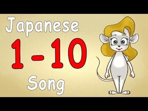 Japanese Numbers- Learn Hiragana and counting in japanese - YouTube