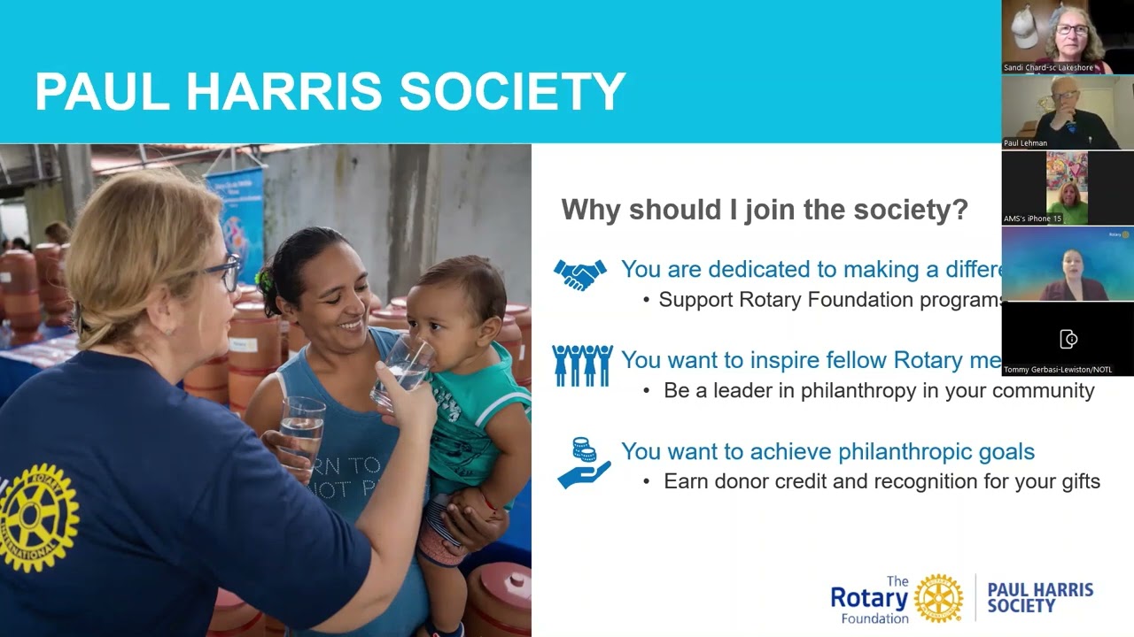 Paul Harris Society2026edina