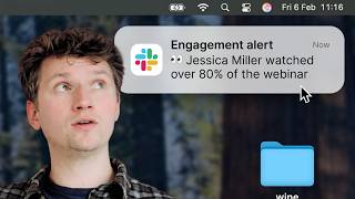 Turn webinar views into Slack alerts with HubSpot workflows