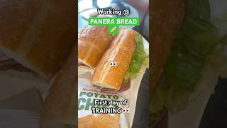 WORKING AT PANERA BREAD 🥖‼️#panerabread #food #shorts