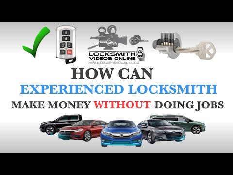 How Any Locksmith Can Make Money Without Doing Jobs