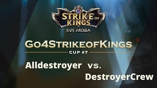 Go4Strikeofkings Alldestroyer Vs Destroyercrew - Final 1.Maç 7. Hafta