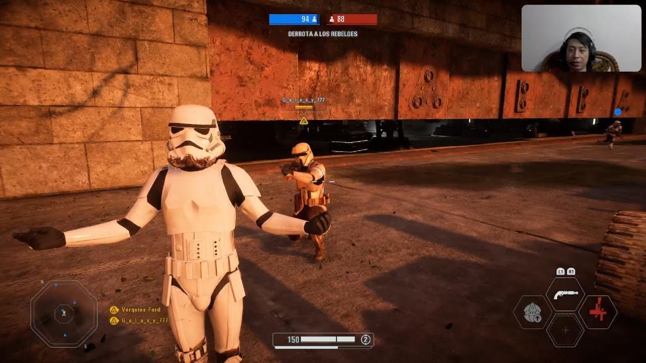 Battlefront II - Este Stormtrooper cree en un Imperio seguro 😆 - Combate