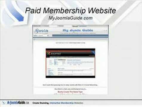 My Joomla Guide.com - Create Stunning Membership Websites