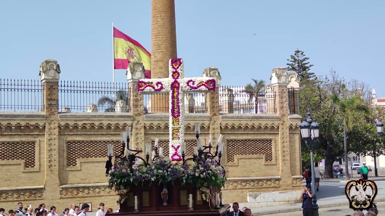 Cruz de Mayo Puntales, c/ Plocia y Santo Domingo, Cádiz junio 2025
