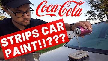 Does soda ruin car paint?