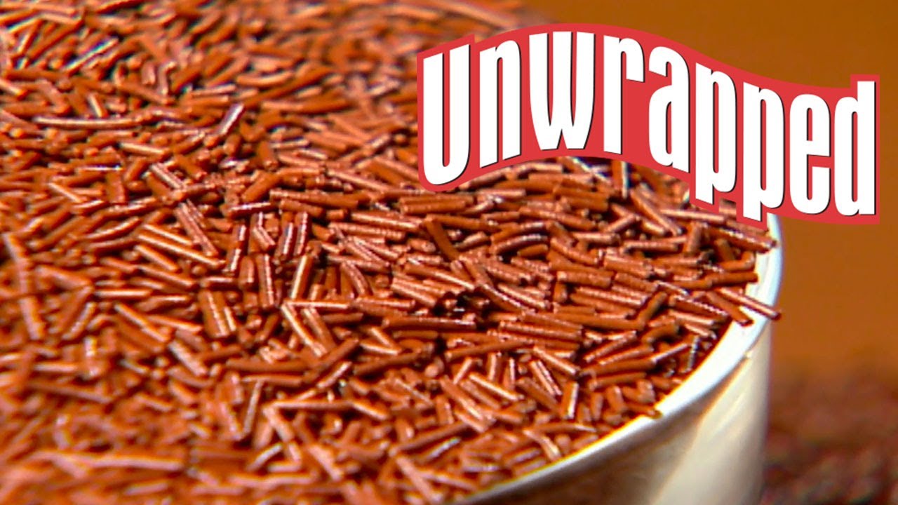 How Chocolate Sprinkles are Made | Unwrapped | Food Network