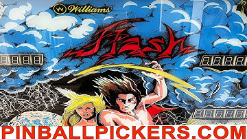 1978 WILLIAMS FLASH PINBALL MACHINE RESTORED  2022