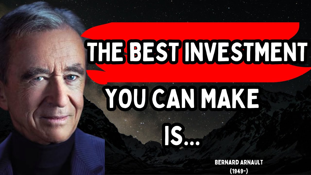 Lessons From The RICHEST Man In The World: Louis Vuitton's CEO Quotes For SUCCESS