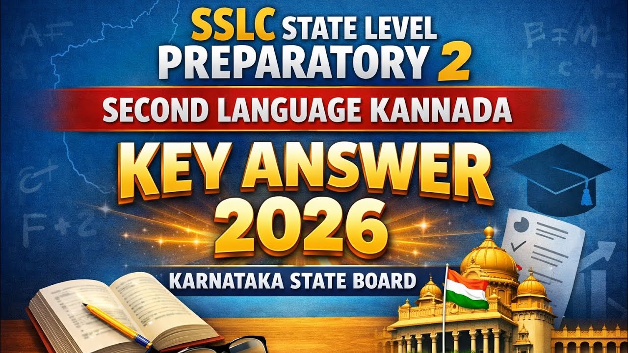 SSLC State level preparatory 2 Second Language Kannada key answer |Second Language Kannada keyanswer