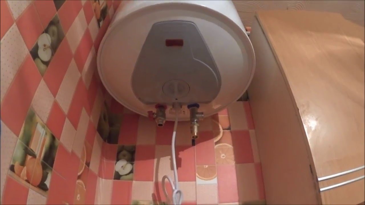 Водонагреватель Термекс ER 50V - YouTube