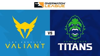 Los Angeles Valiant vs Vancouver Titans  | Overwatch League 2020 Season Opening Weekend | Day 2