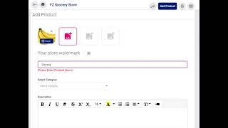 Add new product in custom category | Feezital seller app tutorial screenshot 5