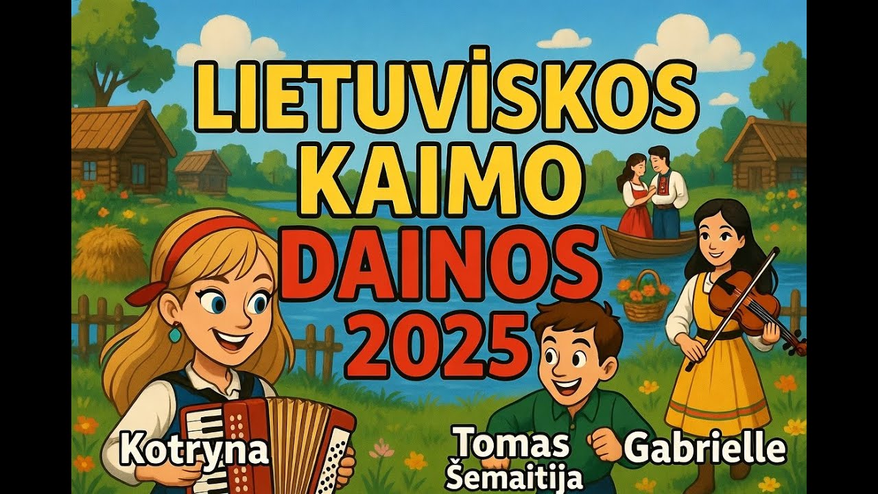 Lietuviškos Kaimiškos Dainos – Greiti Bachūrai ir Gražios Mergužėlės | Full Mix