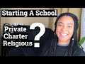 How To Start A School (Private/Charters/Religious) pt. 1 | TEACHERpreneur