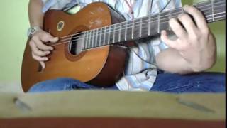 Fingerstyle Lagu Batak ..dang penghianat au - permata trio cover (fingerstyle)