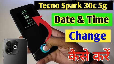 How to set date and time in Tecno Spark 30c 5g/Tecno Spark 30c 5g me time set kaise change kare