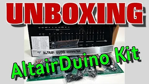Unboxing: AltairDuino Kit (Altair 8800 Emulator)