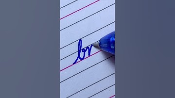 How to write bn in cursive writing | New American cursive handwriting practice 2023