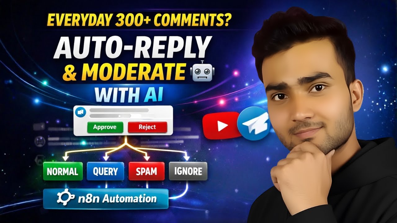 I Stopped Replying to YouTube Comments Manually (This AI System Did It)