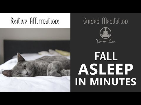 Positive Affirmations for Sleep | Fall Asleep Fast | Deep Breathing, Self-Help & Relaxation