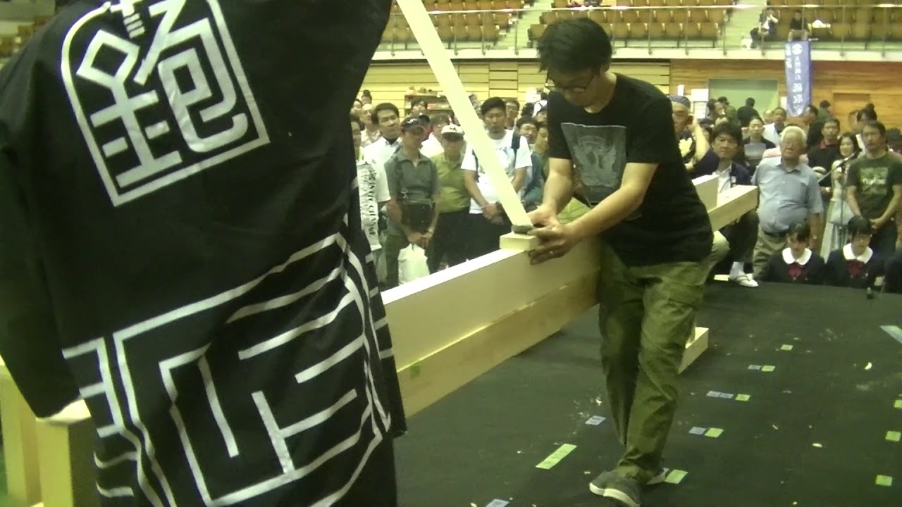 第35回　全国削ろう会信州伊那大会【薄削り 寸八鉋 決勝】kezuroukai2019