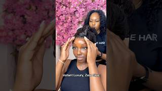 Wig where?! 😍 Instant Luxury, Zero Glue #alistlacehair #wigs #gluelesswig #luxury