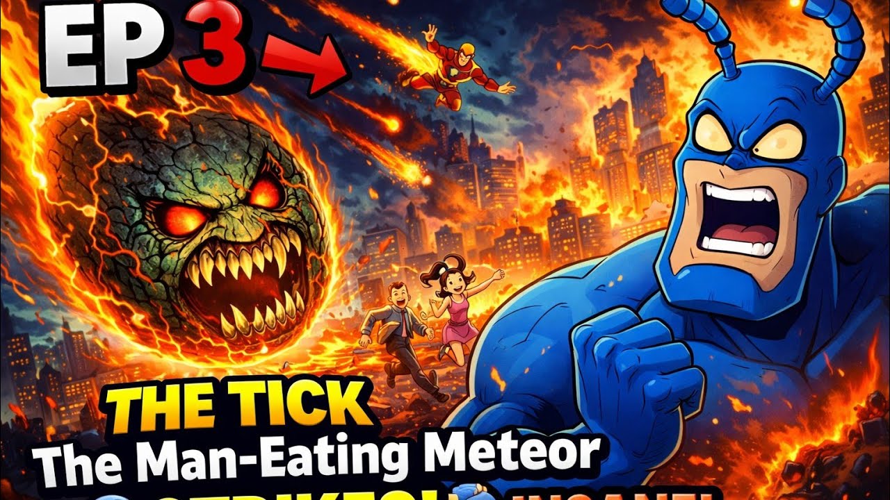 THE TICK EP 3: The Man-Eating Meteor STRIKES! 😱🦸‍♂️🌠 INSANE Superhero Chaos!