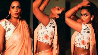 Bb Jodigal Samyuktha Shan Photoshoot Video Samyuktha Shan With Saree Selfie Talks