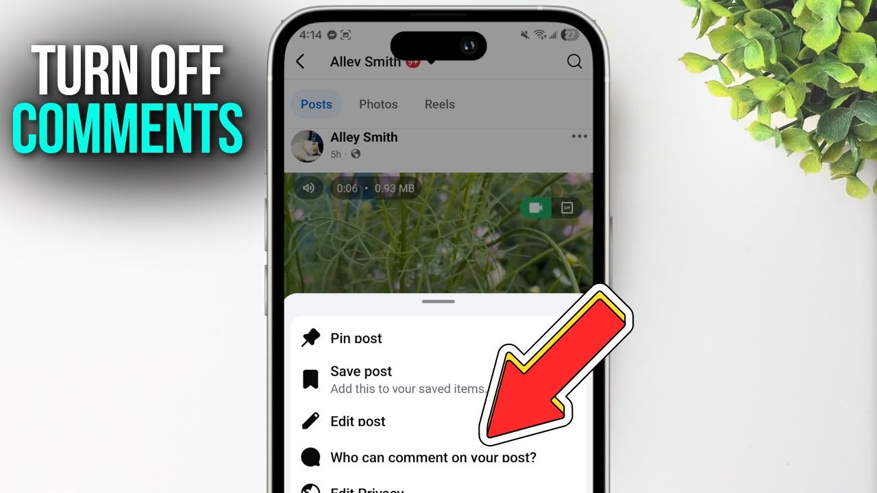 How to Turn Off Facebook Comments on Posts - YouTube