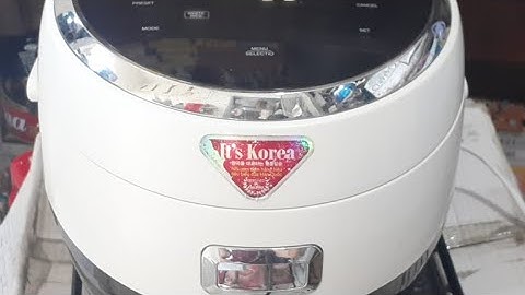 Hướng Dẫn Sử Dụng và cách cài đặt  thời gian nấu(set up timer)nồi cơm Điện tử Cuckoo cr-1010f 1lit 8