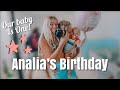 Our Daughter's First Birthday!! // TEEN MOM VLOG