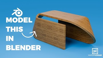How to Model This In Blender | Pelican Coffee Table Tutorial