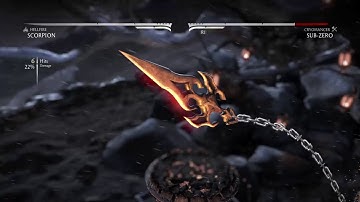 Mortal Kombat X Random Scorpion Combo for Hellfire Var