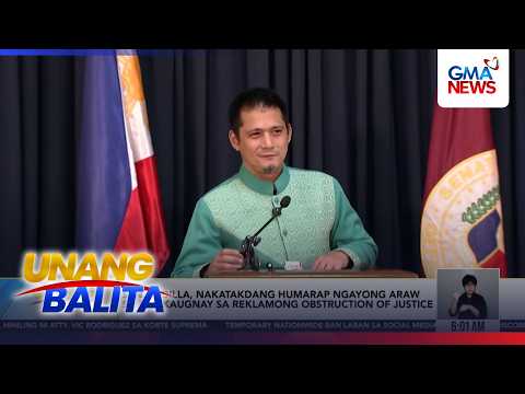 Sen. Padilla, nakatakdang humarap ngayong araw sa DOJ kaugnay sa reklamong... | Unang Hirit
