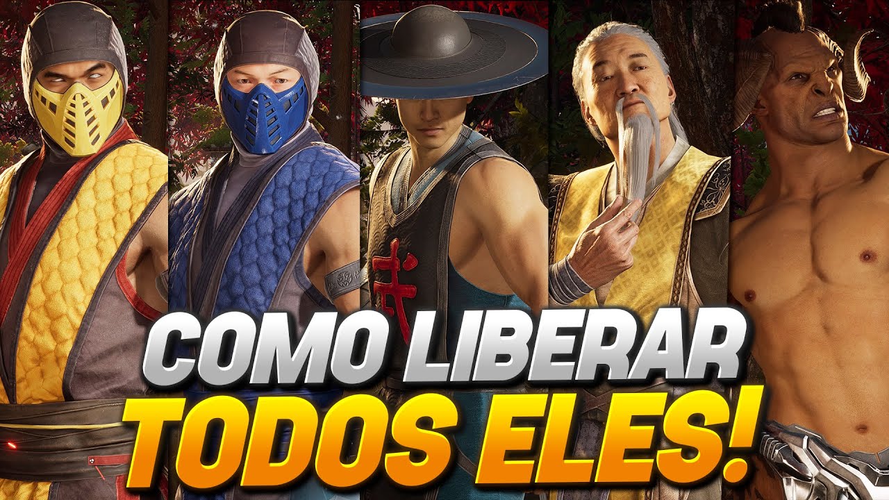 Mortal Kombat 1 - Como Destravar Todos os Personagens e Kameos - PSX Brasil