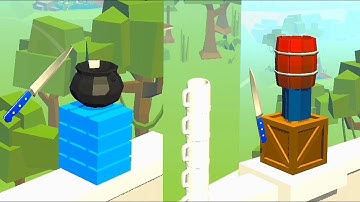 Slice master  very satisfying and Relaxing level 37,38 ASMR slicing Gameplay