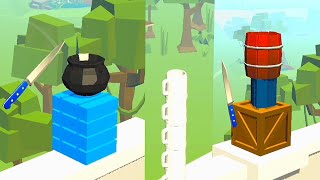 Slice master  very satisfying and Relaxing level 37,38 ASMR slicing Gameplay